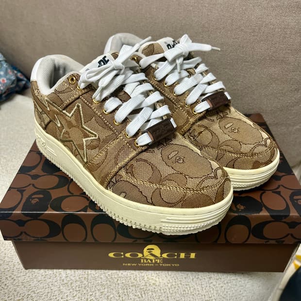 [Coach x Bapesta] 코치 베이프 콜라보