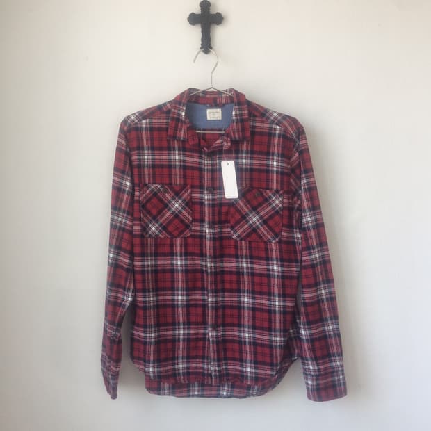 Check pattern shirt