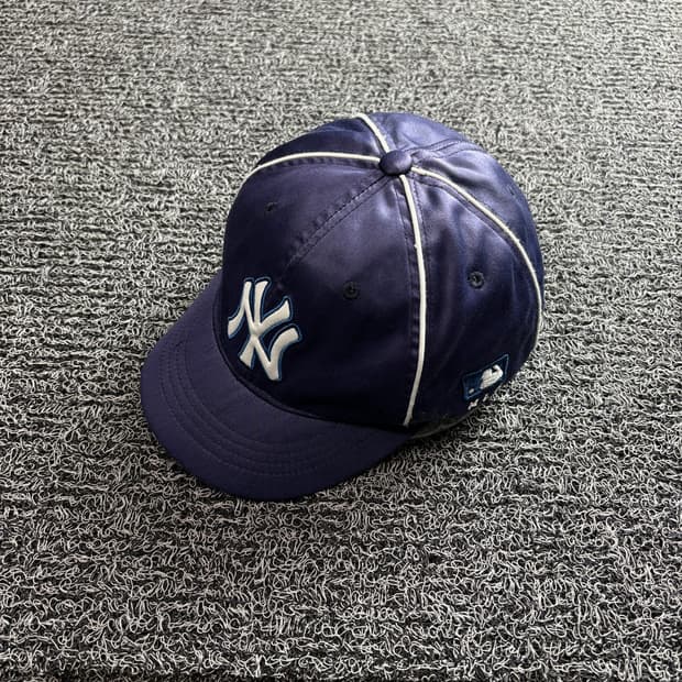 MLB 뉴욕 양키스 빅로고 새틴 볼캡 4209