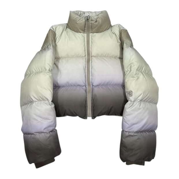 더오픈프로덕트 옴브레 제니 푸퍼 패딩 자켓