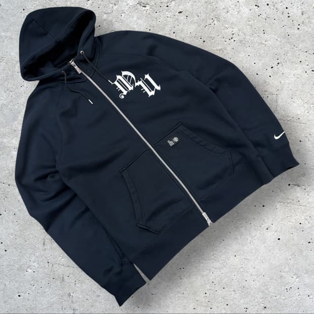 [L] 11s 나이키 맨유 블랙 풀집업 후드집업 B737