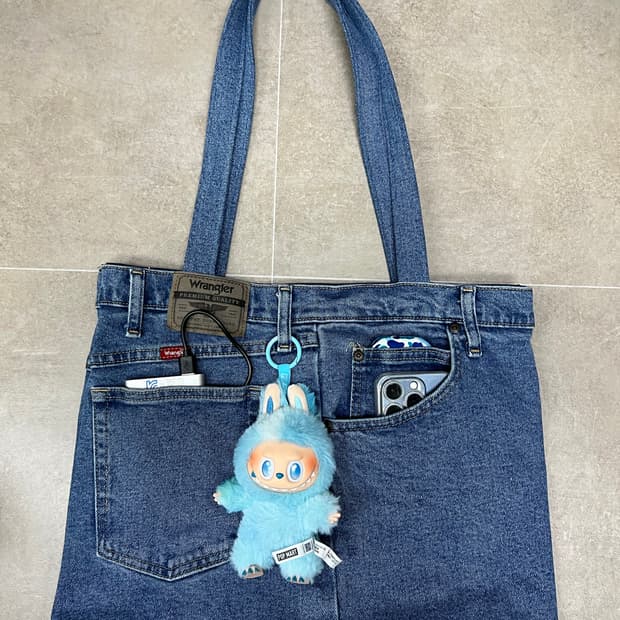 Wrangler Denim Upcycling Tote Bag