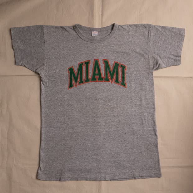 80s Champion ’MIAMI’ T shirt XL(100-105)
