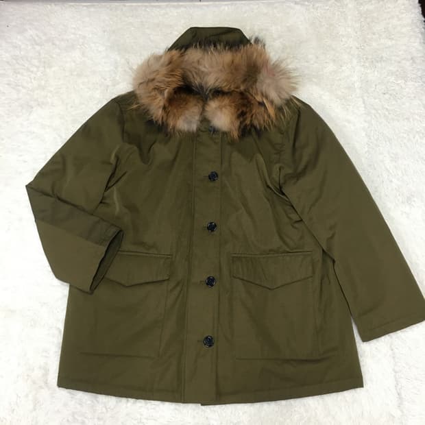 스튜디오톰보이 여성 에센셜 퍼 야상점퍼 BB18