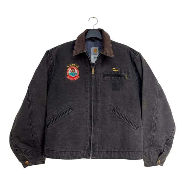 칼하트 워크 자켓 스튜어드 Carpenter 패치 44