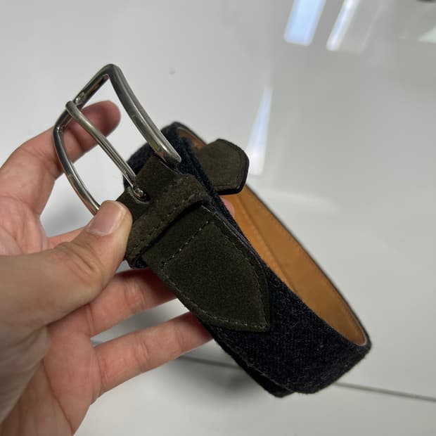 Saddler's 새들러스 스웨이드 벨트 95