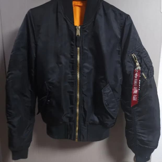 알파 인더스트리 MA-1 블루종 점퍼, S