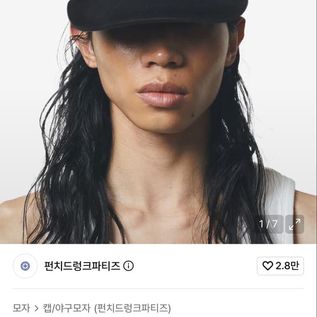 펀치드렁크파티즈 the partier 캡