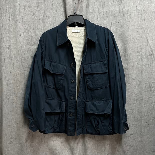 [M] 유니클로 U 밀리터리 워크자켓 남성셔츠