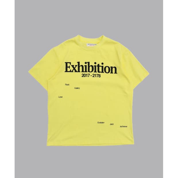 더뮤지엄비지터 EXHIBITION GRAPHIC T-SHIRTS S