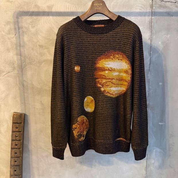 미쏘니 그래픽 니트 100~105