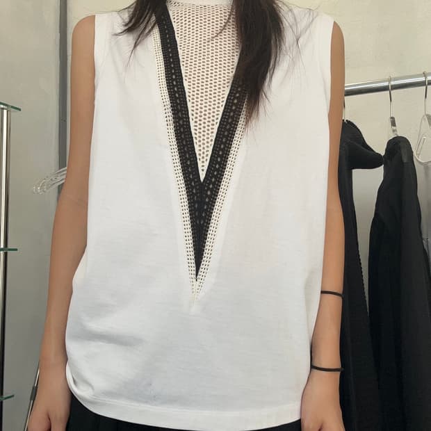 Helmut Lang Sleveless Top