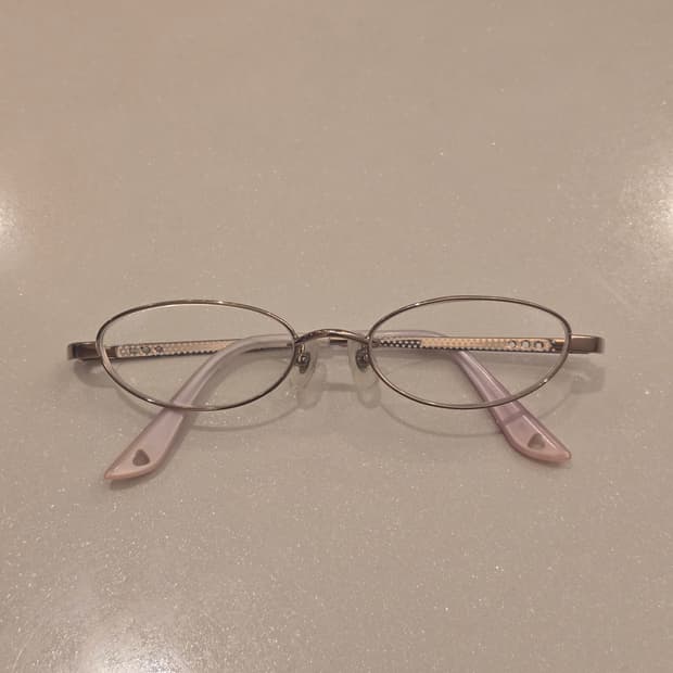 Liz Lisa 리즈리사 도트 하트 로즈골드 안경