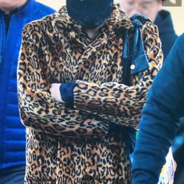 [구매] 웰던 레오파드 퍼자켓