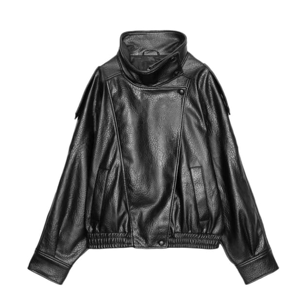 자라 레더 자켓