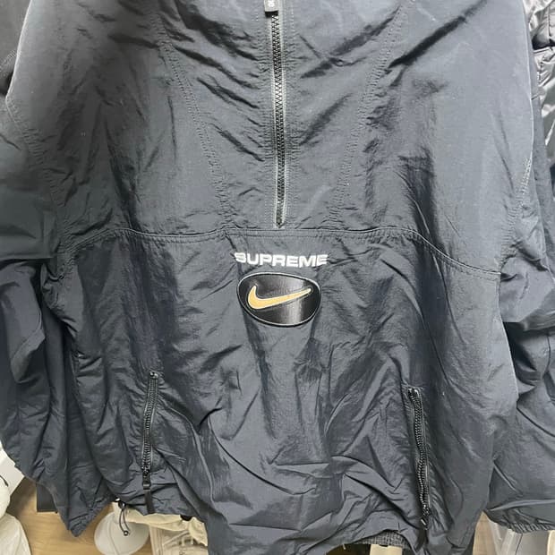 20FW 슈프림x나이키 쥬얼리 아노락 블랙 M