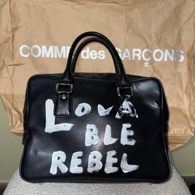 COMME des GARCONS GIRL  핸드 페인트백 (교토 꼼데 )