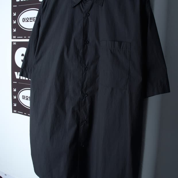 (L-XL) 무신사 스탠다드 반팔 카라 티셔츠 셔츠 남방-H35619