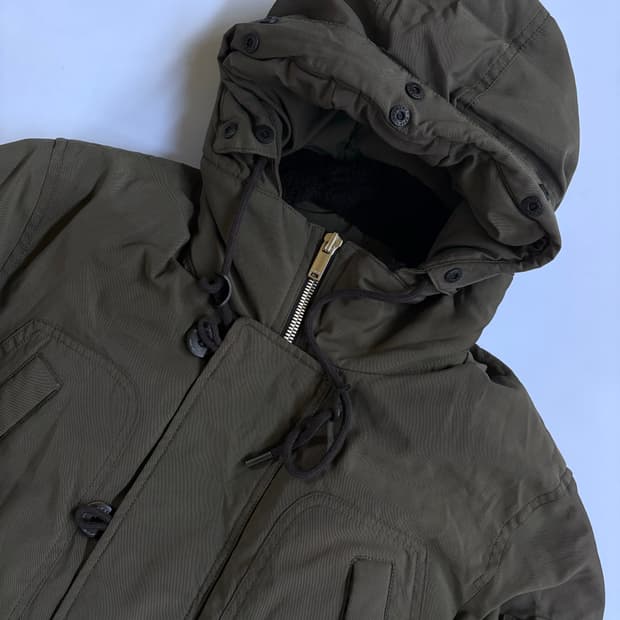 빈폴 구스다운 야상 패딩