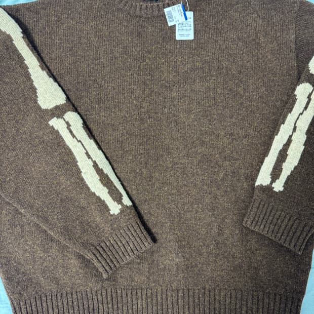 캐피탈 본 니트 브라운