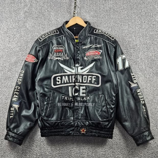 제프해밀턴 나스카 맷 켄세스 스미노프 가죽자켓 ( XL ) / 8066