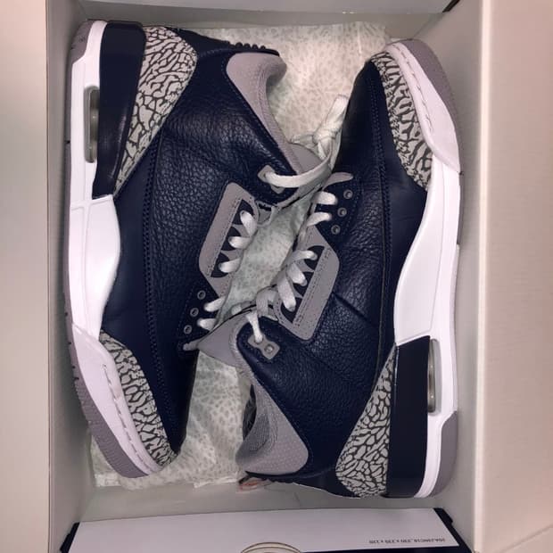 조던3 미드나잇 네이비 275