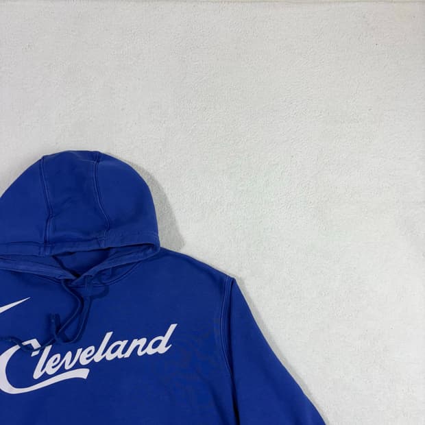 나이키 NBA 클리블랜드 블루 후드티