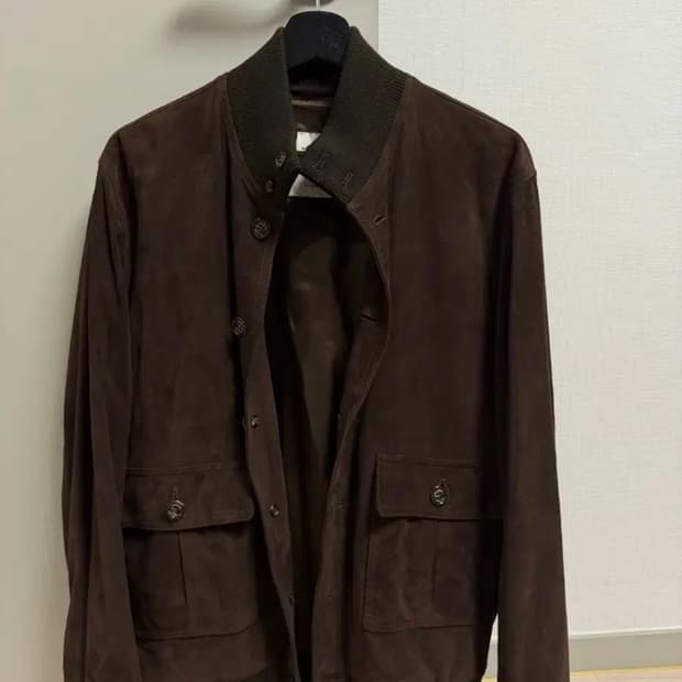 발스타 Dark Brown Standard Fit A-1 Bomber J