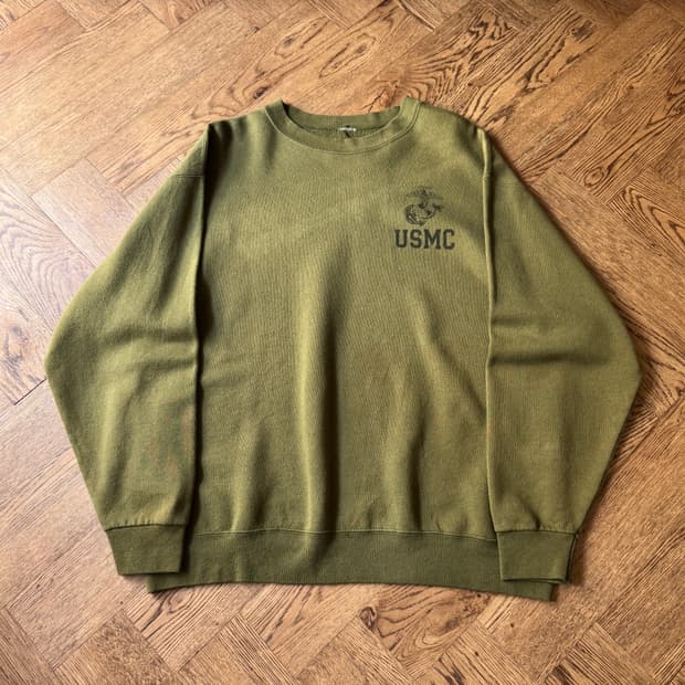 [XL]오리지널 USMC 미 해병대 스웻셔츠