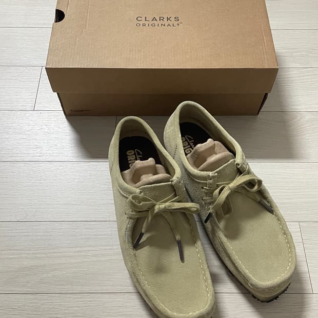 클락스 왈라비 메이플 uk7.5(260)