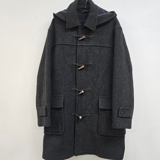 헤지스 도톰 울 떡볶이 후드 코트