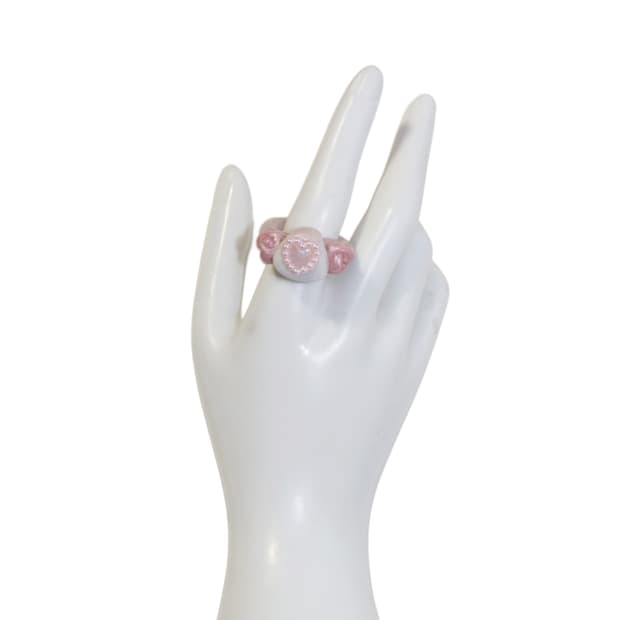Pink Onigiri Ring