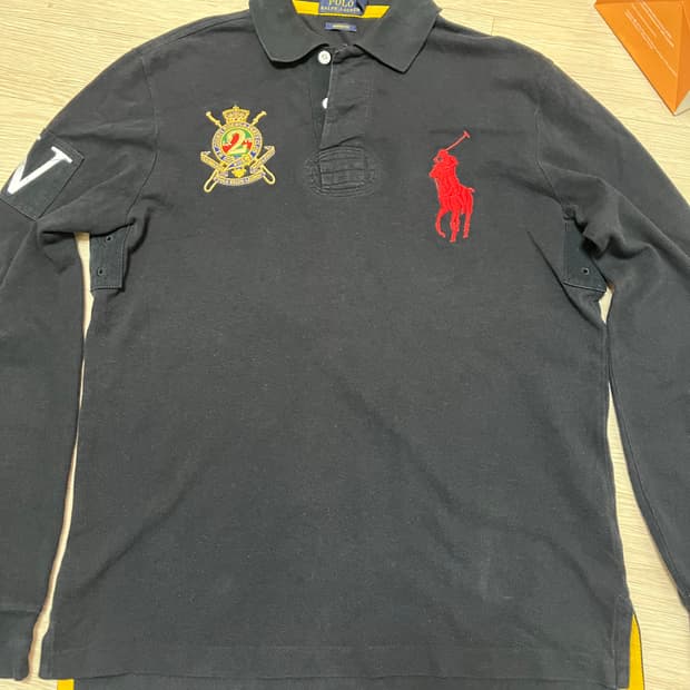 폴로 랄프로렌 빅포니 카라티 롱슬리브 m