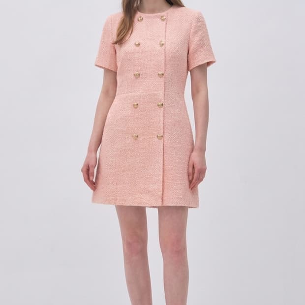 마쥬 24SS 트위드 미니 원피스 36사이즈