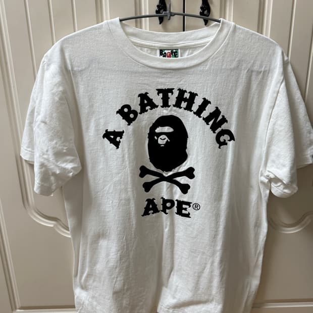 베이프 에이프 여자 반팔티 s