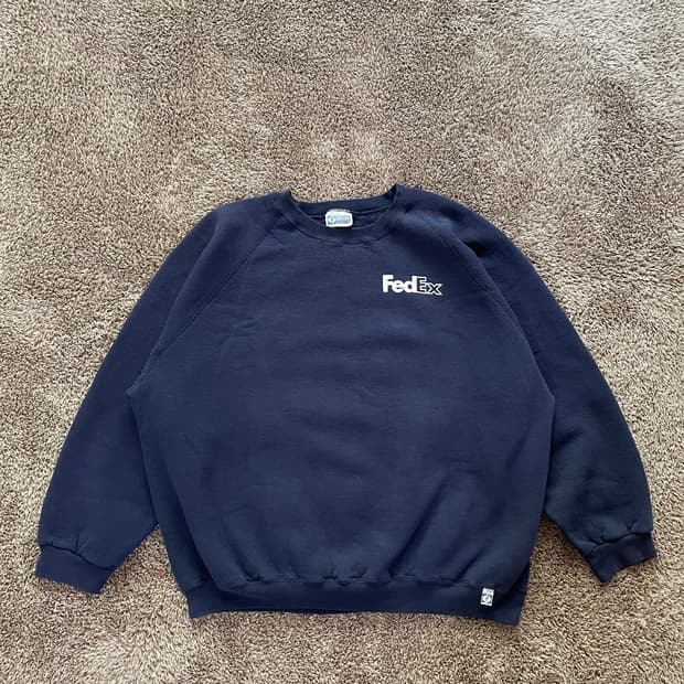 90s vintage fedex sweatshirt 빈티지 페덱스 스웻