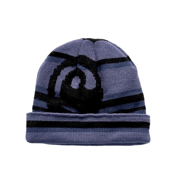 the warld - At symbol stripe beanie