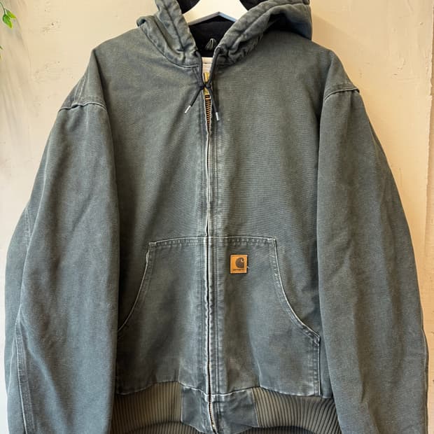 칼하트 J130 액티브자켓 mos green xl