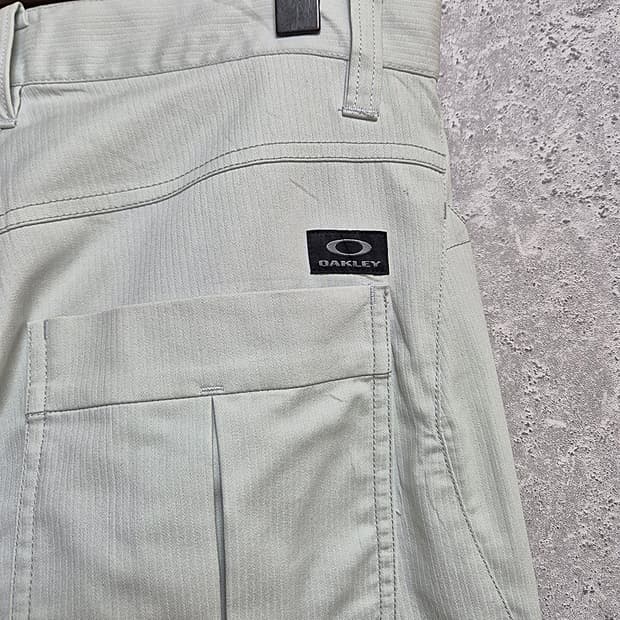 Oakley 오클리 O로고 화이트 Mechanic 팬츠 (32)