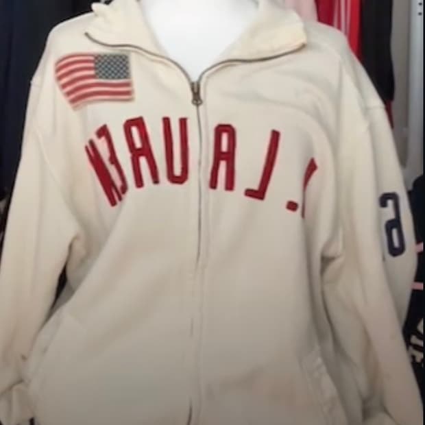 구해요)) 폴로 랄프로렌 성조기 화이트 집업 져지 구해요!!!