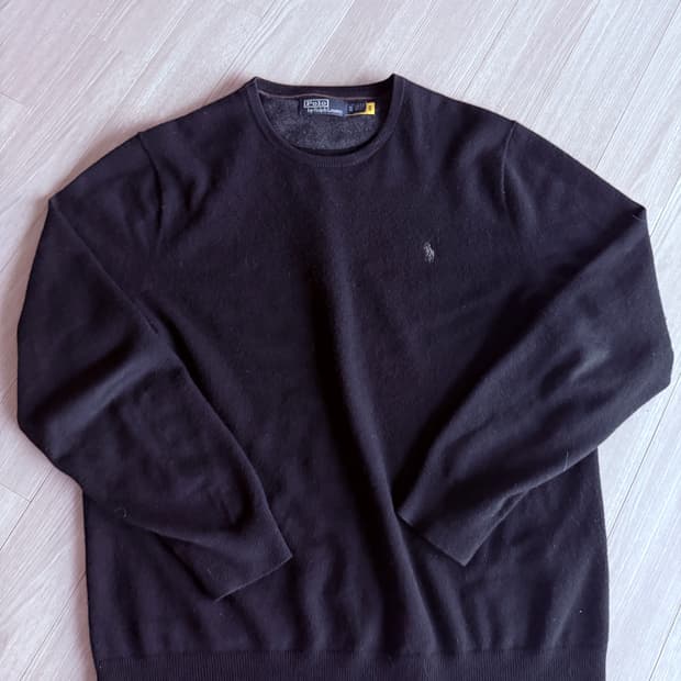 polo 폴로 울 크루넥 스웨터 xl