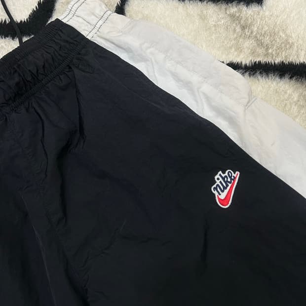[S]나이키 헤리티지 우븐 조거팬츠/블랙
