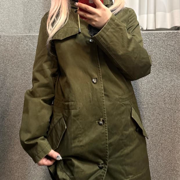 A.P.C hooded pocket field jacket