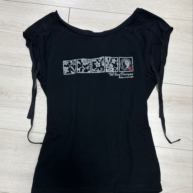 T&C Surf Designs 빈티지 셔링 슬림핏 반팔티