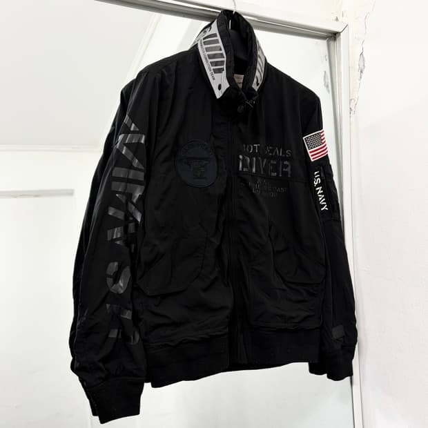 아비렉스 Frogman CWU 플라이트 자켓