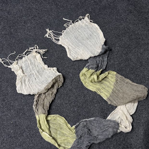 Vintage Enthic minimal scarf muffler