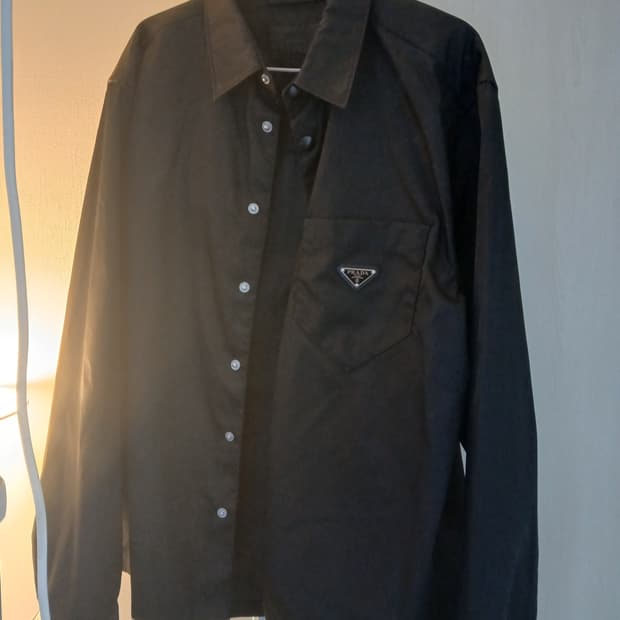 프라다 리나일론 셔츠 자켓