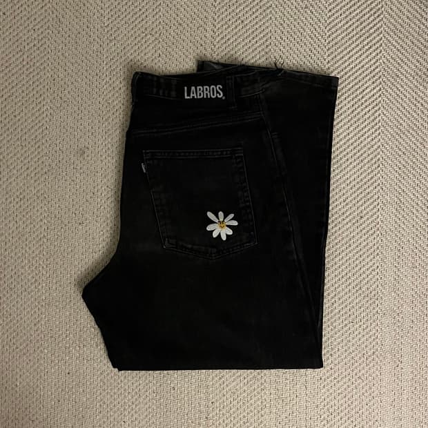 labros daisy jeans