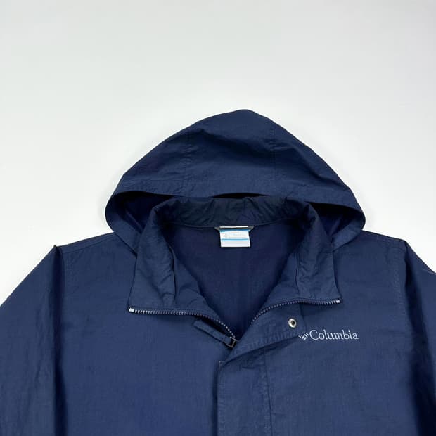 컬럼비아 옴닉쉴드 레인 네이비 바람막이 자켓 (L)