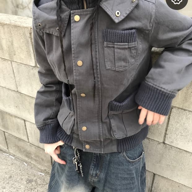 히니츠키 노아 빈티지 워싱 밀리터리 A2 자켓